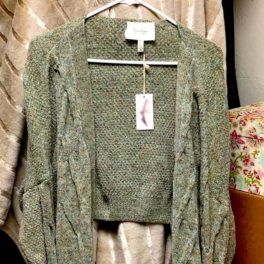 Jessica Simpson Crop Cardigan